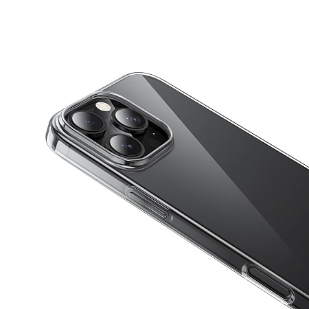 Чехол силиконовый для iPhone 16 Pro, Light series TPU, HOCO, прозрачный