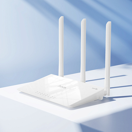 Роутер WiFi4, HI30, HOCO, белый