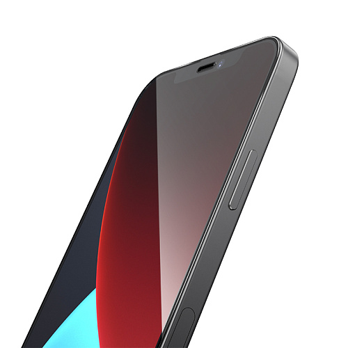 Защитное стекло на iPhone 12 (6.1)/12 Pro (6.1) G9, HOCO, Full screen HD tempered glass, черное