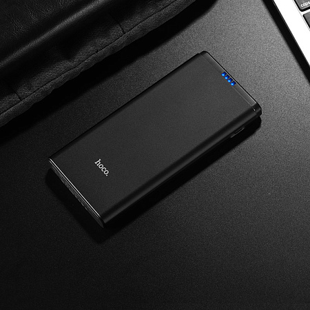 Универсальный Доп. Аккумулятор 10000mAh, J2 Beibo Rapid, HOCO, черный
