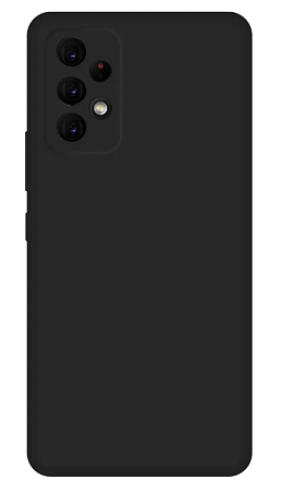Чехол силиконовый для Samsung Galaxy A73 (5G), с защитой камеры, X-CASE, черный