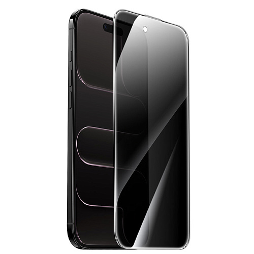 Защитное стекло для iPhone 17 Air, A777 Plus, HOCO, антишпионское, черное