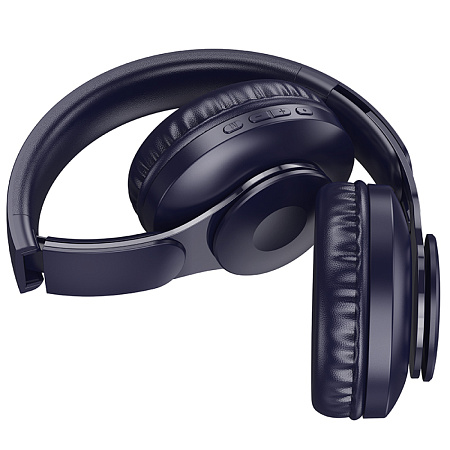 Беспроводные наушники W45, HOCO, синий
