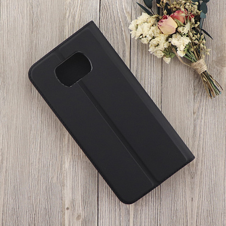 Чехол-книжка для Xiaomi Poco X3/Poco X3 Pro/Poco X3 NFC, X-CASE, боковой, черный