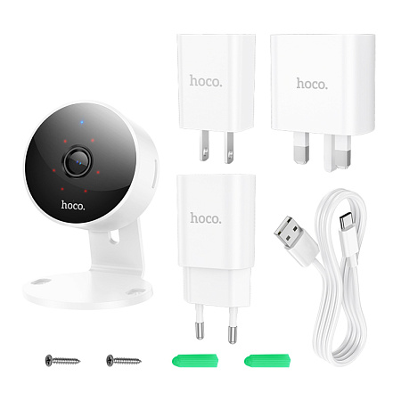 Wi-fi камера D7 HD для помещений, Носо, белый
