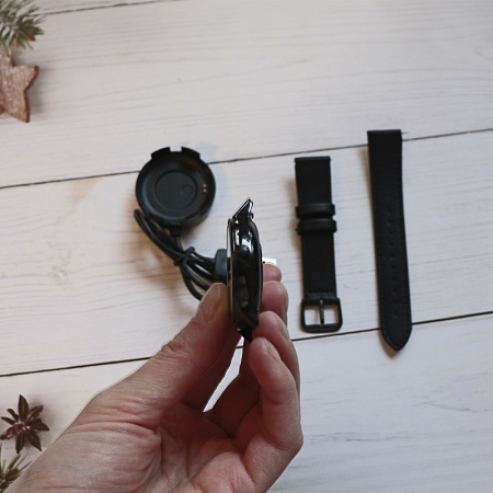 Часы Smart Watch TD66, черные, ремешк экокожа