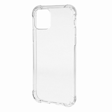 Чехол силиконовый для iPhone 12 Pro Max (6.7), усиленные края, микс, X-CASE, прозрачный