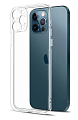 Чехол силиконовый для iPhone 13 Pro Max (6.7), с защитой камеры, X-CASE, прозрачный