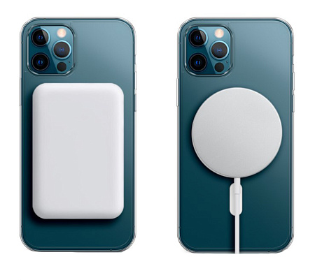 Чехол силиконовый для iPhone 12 Pro Max (6.7), Магнитный (MagSafe), X-CASE, прозрачный