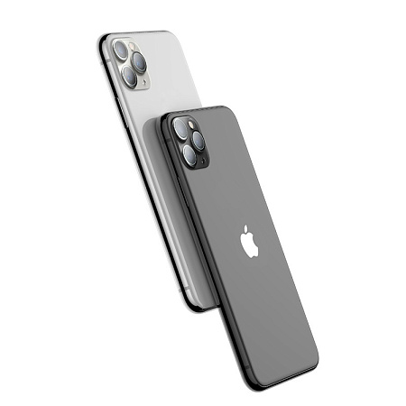 Защитное стекло на iPhone 11 Pro/11 Pro Max (V11) 2в1, HOCO, прозрачное на заднюю камеру