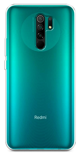Чехол силиконовый для Xiaomi Redmi 9, X-CASE, прозрачный