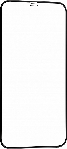 Защитное стекло на iPhone 12 Pro Max (6.7), 10D, черное, АКЦИЯ+НАКЛЕЙКА В ПОДАРОК