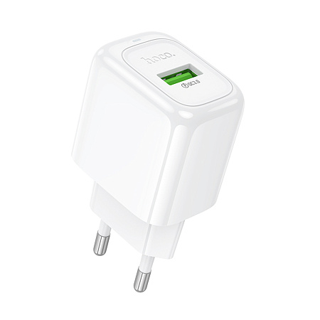 Сетевое зарядное устройство, 1 USB 3.0 QC (CS52A), HOCO, белый