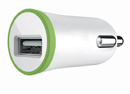 АЗУ 1 USB 2.1A, белый