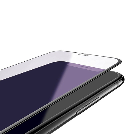 Защитное стекло на iPhone XS Max/11 Pro Max (A5), HOCO, New 3D quick-adhesive anti-blue ray tempered glassr , черное