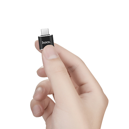 Переходник OTG Type-C на USB, UA5, HOCO