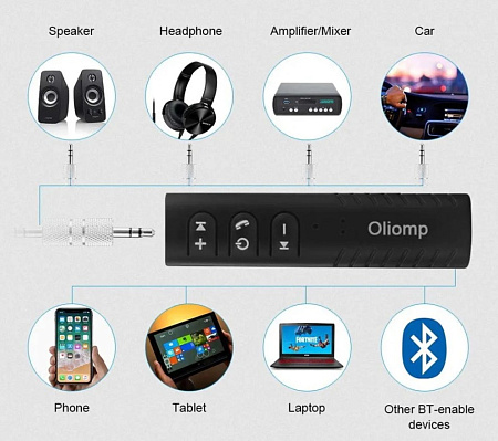 Bluetooth Adapter & Receiver, BT-450
