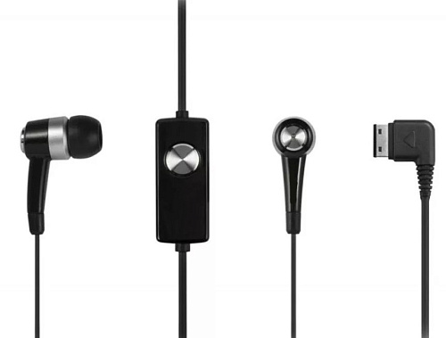 Наушники SA stereo headset, вакуумные, черные