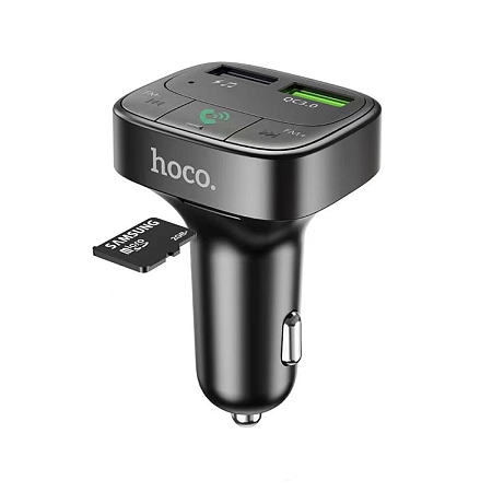 Bluetooth FM модулятор, E59, HOCO, черный