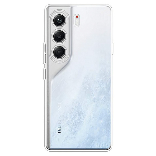 Чехол силиконовый для TECNO Camon 40 Pro (5G), с защитой камеры, X-CASE, прозрачный