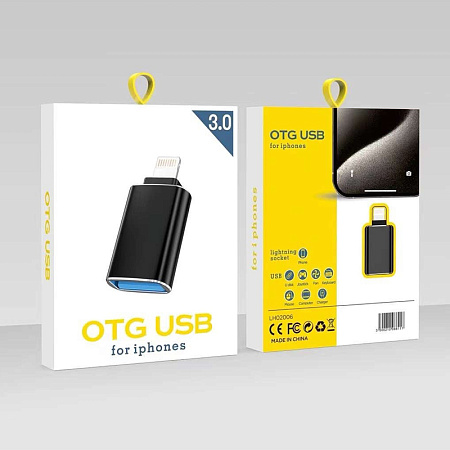 OTG Lightning, черный