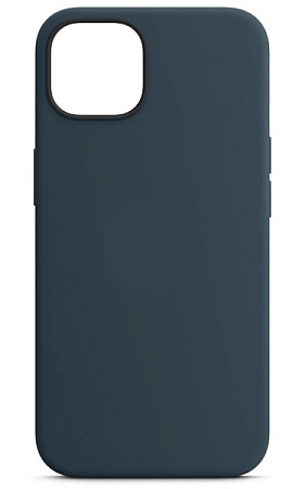 Чехол - накладка для iPhone 13 Mini, Silicon Case, без лого, темно-синий