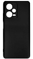 Чехол силиконовый для Xiaomi Redmi Note 12 Pro+, с защитой камеры, X-CASE, черный