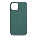 Чехол - накладка для iPhone 12/12 Pro, Silicon Case, без лого, зеленый лес
