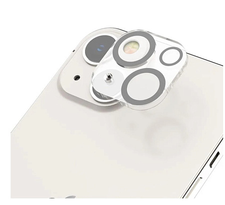 Защитное стекло на iPhone 14/14 Plus, G13, HOCO, на заднюю камеру, черное
