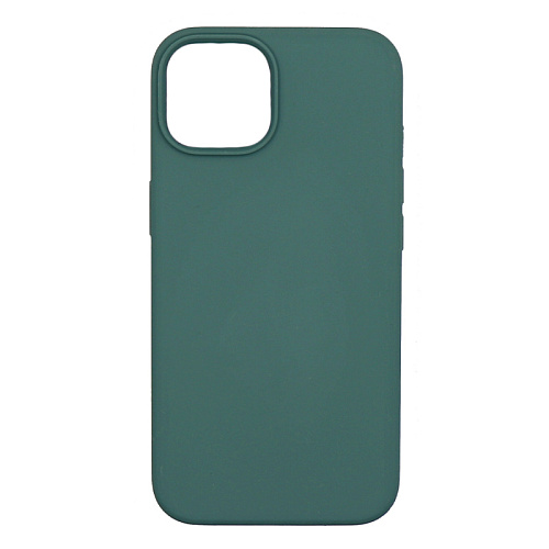 Чехол - накладка для iPhone 12/12 Pro, Silicon Case, без лого, зеленый лес
