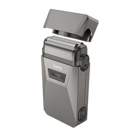 Электробритва с двойным лезвием HP31, Hoco, серый