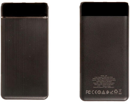 Универсальный Доп. Аккумулятор 10000mAh, J59, HOCO, черный