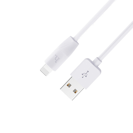 USB дата кабель Lightning, HOCO, X1 (2 штуки,комплект), белый