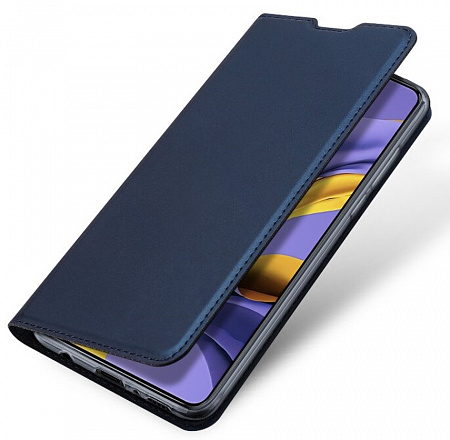 Чехол-книжка для Huawei Honor 9A, DU DU, боковой, синий