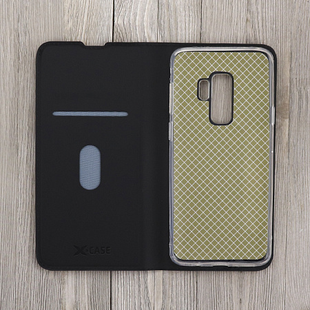 Чехол-книжка для Samsung Galaxy S9 Plus, X-CASE, боковой, черный