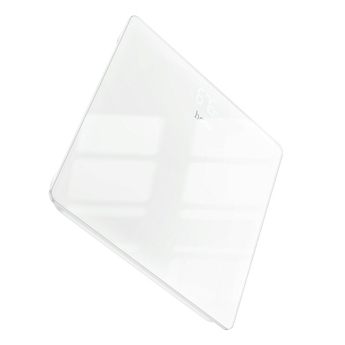 Весы, HI20, HOCO, закаленное стекло, экран: светодиодный дисплей, белый