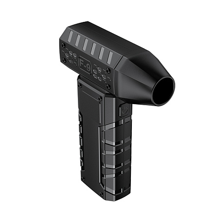 Турбо вентилятор, портативная воздуходувка, XH67, HOCO, 3000mAh, черный