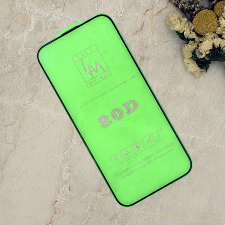 Защитное стекло на iPhone 16 Pro Max, 20D, черное, X-CASE