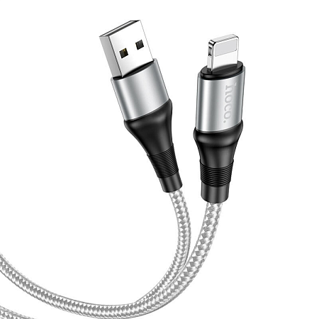 USB Кабель Micro, HOCO, X50, серый