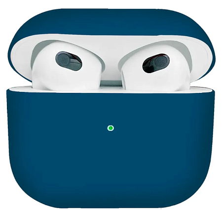 Чехол силиконовый для Airpods 3 case, X-CASE, синий
