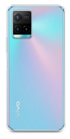 Чехол силиконовый для Vivo Y33S/Y21/Y21S/Y32, X-CASE, прозрачный