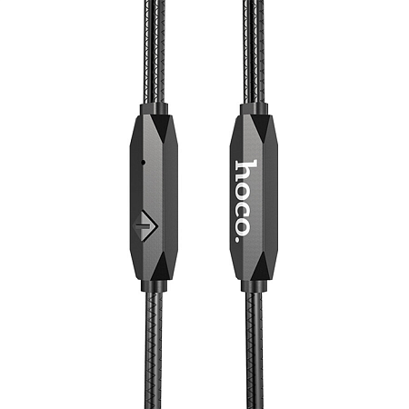 Проводные наушники M79 Cresta universal earphones with microphone, HOCO, черные