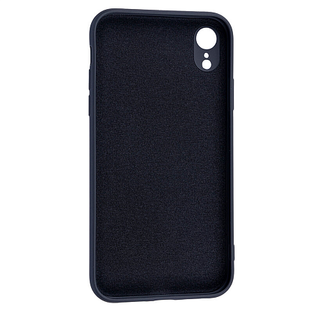 Чехол силиконовый для iPhone XR (6.1), good quality, с защитой камеры, X-CASE, черный