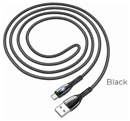 USB Кабель Micro, HOCO, U89, черный