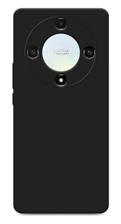 Чехол силиконовый для Honor X9A, с защитой камеры, X-CASE, черный
