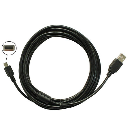 USB дата кабель Mini USB (10m)