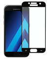 Защитное стекло на Samsung A320F, Galaxy A3 (2017), 5D, черный, X-CASE