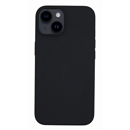 Чехол-накладка для iPhone 14, Silicon Case, без лого, угольно-серый
