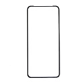 Защитное стекло на Realme 10 Pro, полный клей, прозрачное с черной рамкой, X-CASE