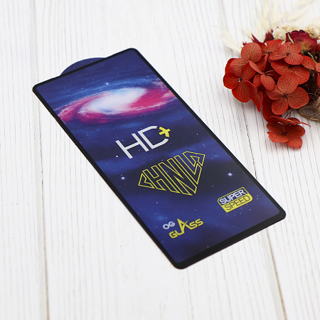 Защитное стекло на Google Pixel 7, HD, прозрачное с черной рамкой, X-CASE